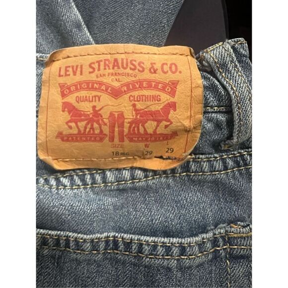 Levi’s 502™ TAPER FIT JEANS BIG BOYS 18 regular - Picture 4 of 5